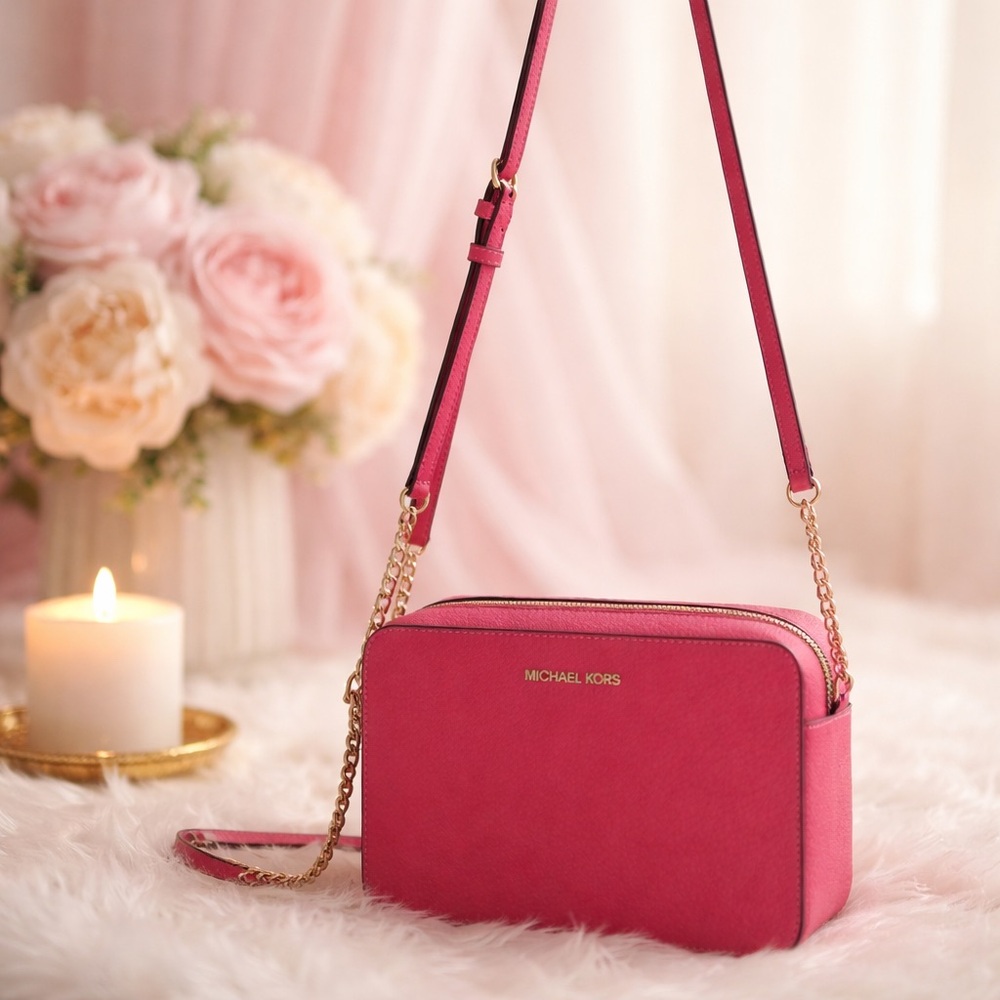 Michael Kors Fuchsia Crossbody Bag